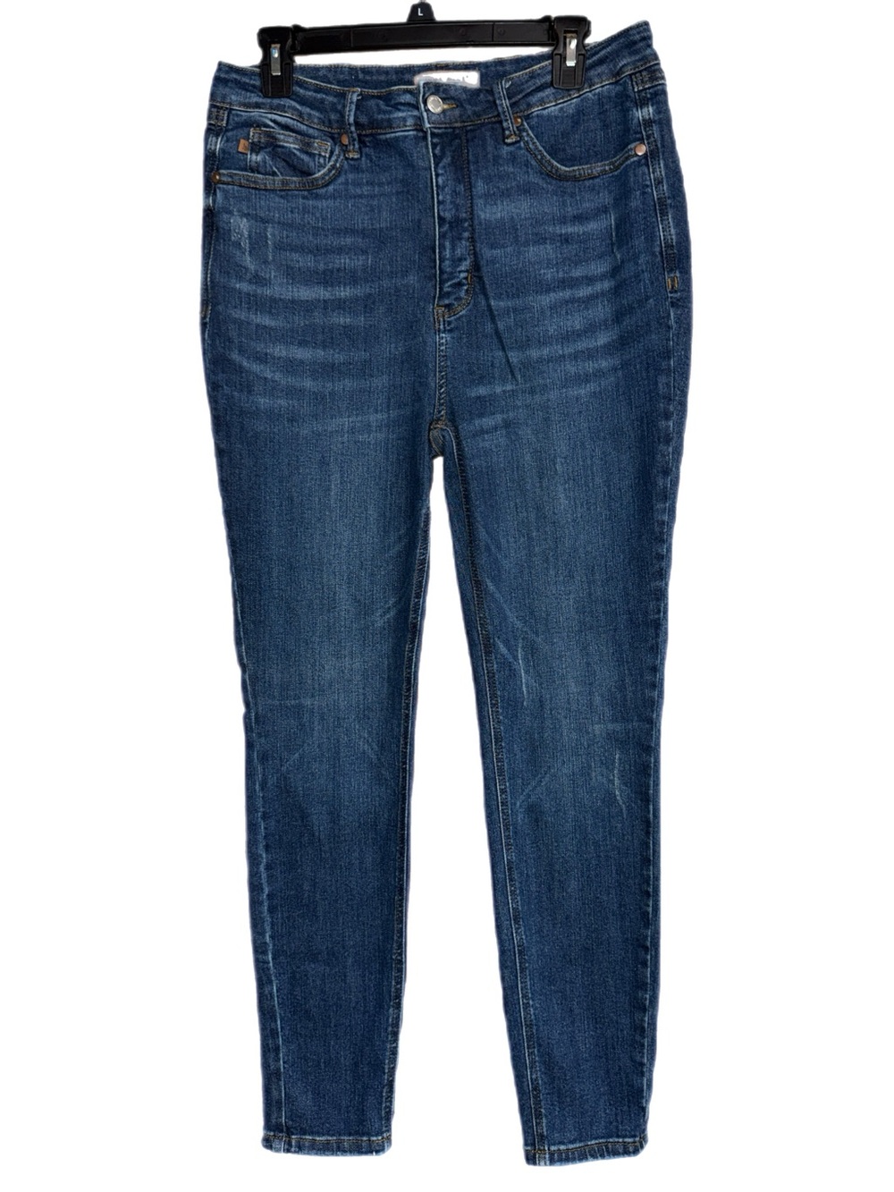 Judy Blue - Skinny Fit Mid‑Rise Jeans - Medium Wash Stretch Denim-  Size 15/32
